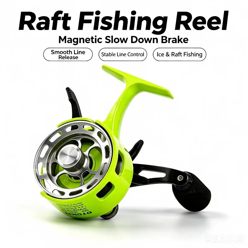 Nuovo Mulinello da Pesca su Gh - Ice Fishing Reel recensione e prezzo