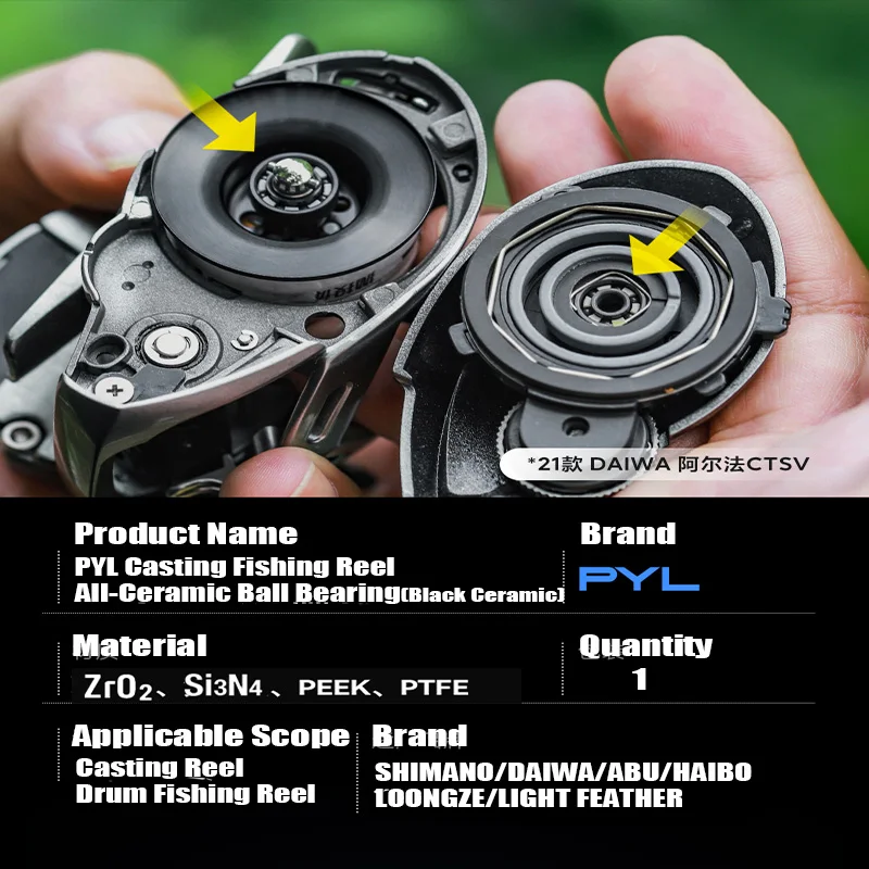 Mulinello da pesca PYL, muline - Reel Repair Kit recensione e prezzo