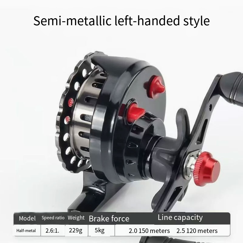 Mulinello da Pesca in Metallo  - Ice Fishing Reel recensione e prezzo