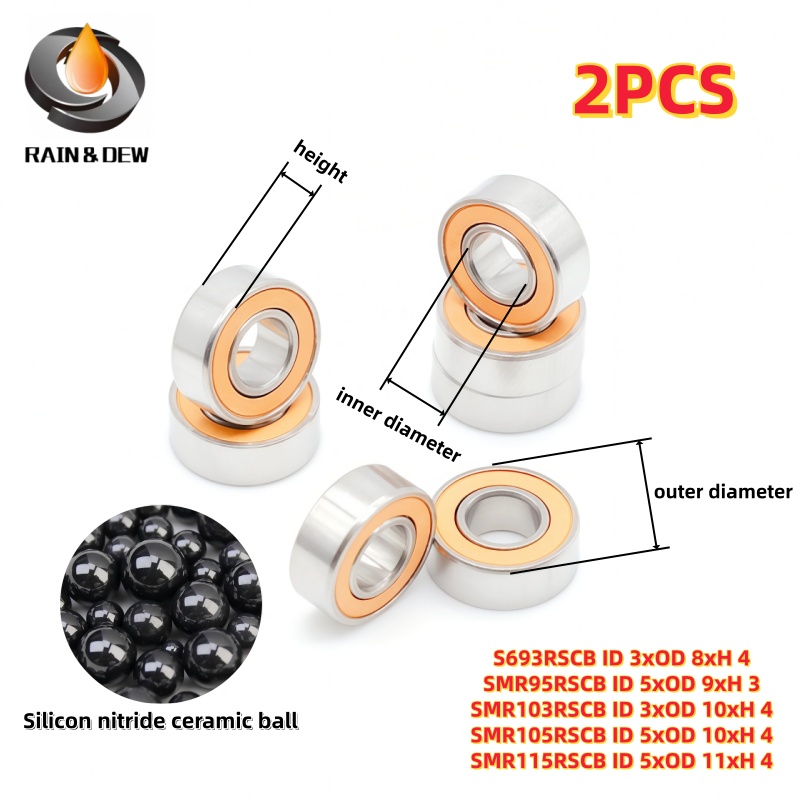 2 Pezzi Cuscinetti a Sfera Min - Baitcasting Reel recensione e prezzo